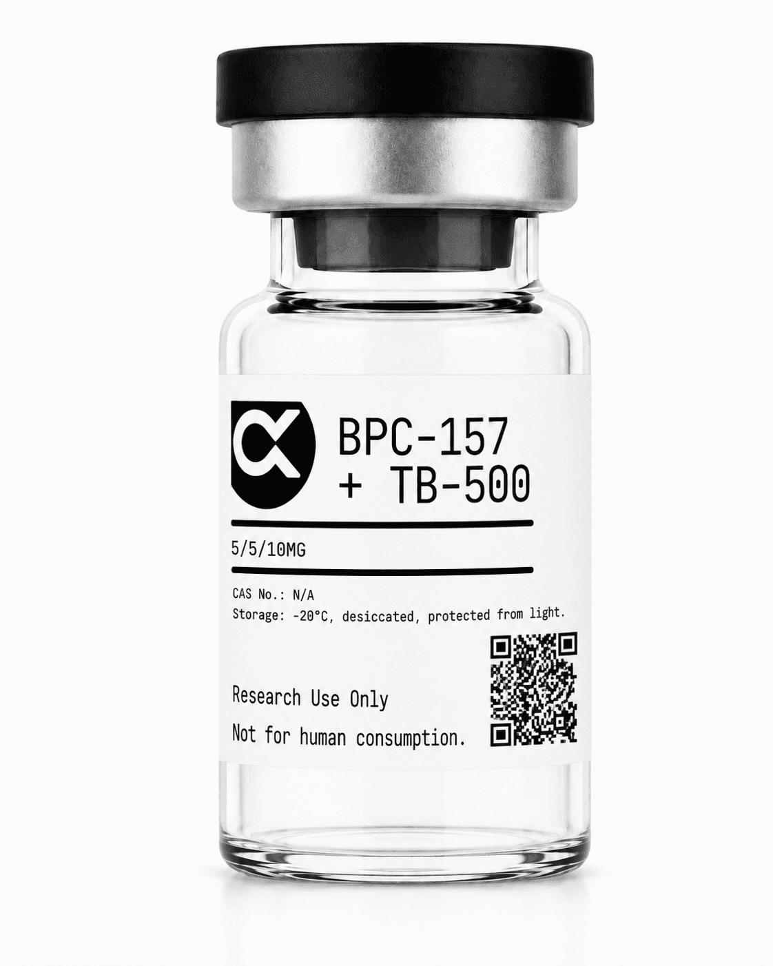 BPC-157/TB-500 blend research vial