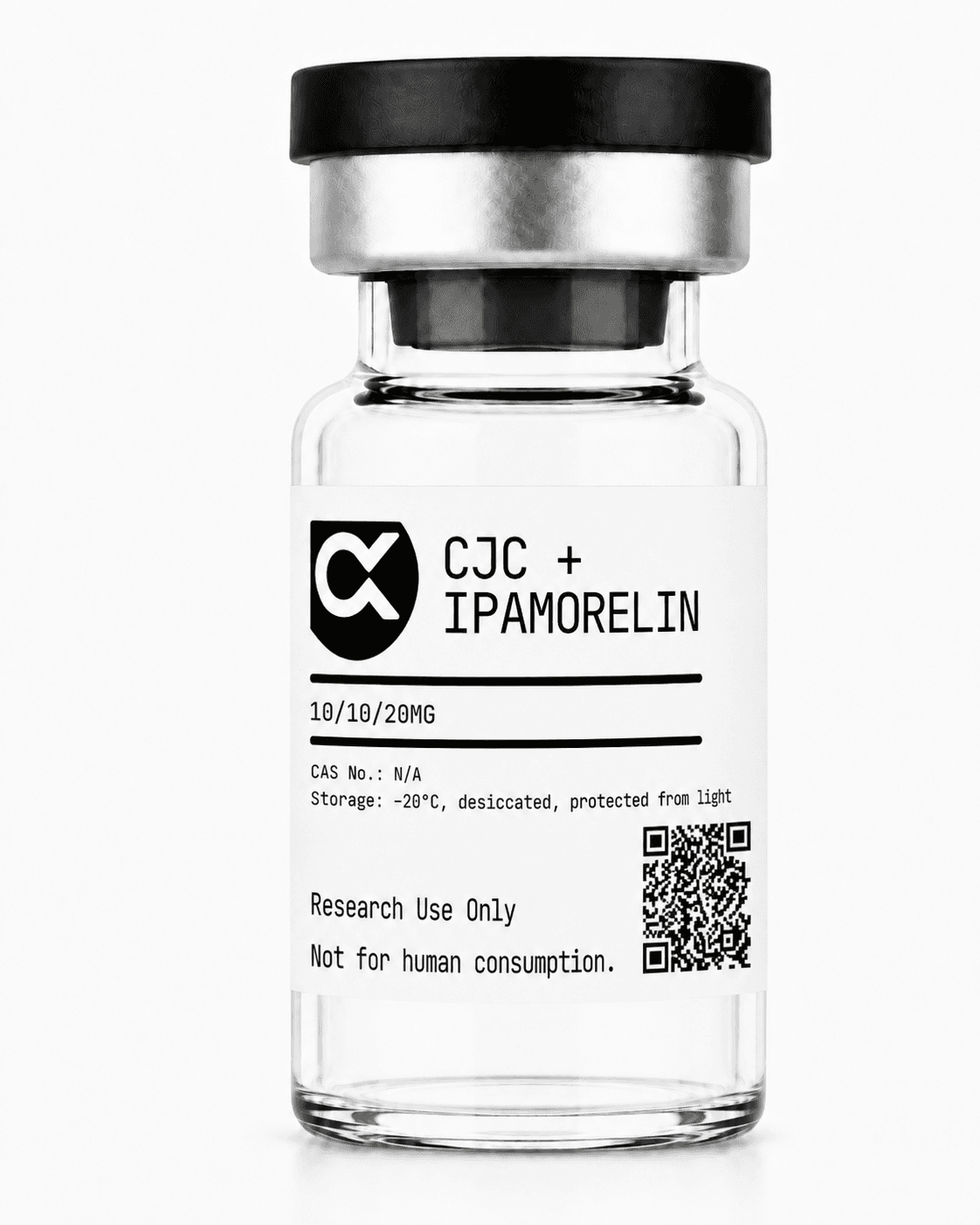 CJC-1295/Ipamorelin blend research vial